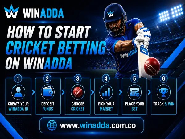 How to Start Cricket Betting on Winadda