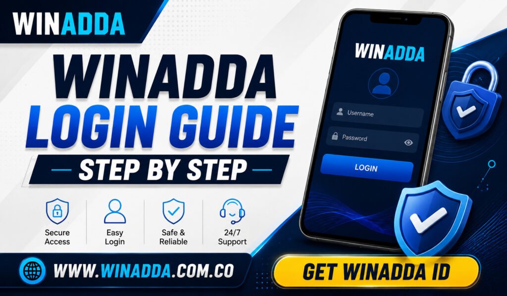 Winadda Login Guide Step by Step